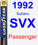 Passenger Wiper Blade for 1992 Subaru SVX - Premium