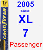 Passenger Wiper Blade for 2005 Suzuki XL-7 - Premium