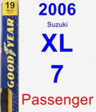 Passenger Wiper Blade for 2006 Suzuki XL-7 - Premium