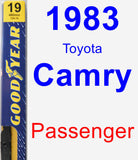 Passenger Wiper Blade for 1983 Toyota Camry - Premium