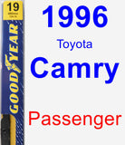 Passenger Wiper Blade for 1996 Toyota Camry - Premium