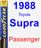 Passenger Wiper Blade for 1988 Toyota Supra - Premium