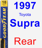 Rear Wiper Blade for 1997 Toyota Supra - Premium