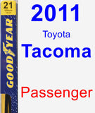 Passenger Wiper Blade for 2011 Toyota Tacoma - Premium