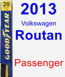 Passenger Wiper Blade for 2013 Volkswagen Routan - Premium