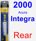 Rear Wiper Blade for 2000 Acura Integra - Assurance