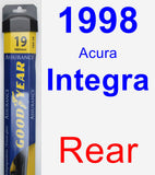 Rear Wiper Blade for 1998 Acura Integra - Assurance