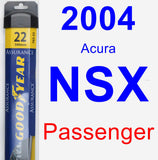 Passenger Wiper Blade for 2004 Acura NSX - Assurance