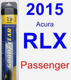 Passenger Wiper Blade for 2015 Acura RLX - Assurance