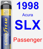 Passenger Wiper Blade for 1998 Acura SLX - Assurance