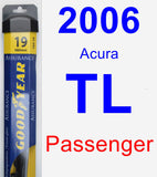 Passenger Wiper Blade for 2006 Acura TL - Assurance