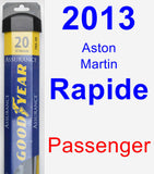 Passenger Wiper Blade for 2013 Aston Martin Rapide - Assurance