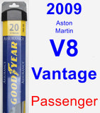 Passenger Wiper Blade for 2009 Aston Martin V8 Vantage - Assurance