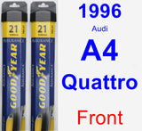 Front Wiper Blade Pack for 1996 Audi A4 Quattro - Assurance