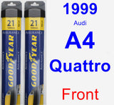 Front Wiper Blade Pack for 1999 Audi A4 Quattro - Assurance
