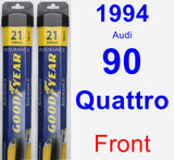 Front Wiper Blade Pack for 1994 Audi 90 Quattro - Assurance