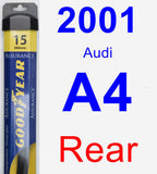 Rear Wiper Blade for 2001 Audi A4 - Assurance