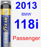 Passenger Wiper Blade for 2013 BMW 118i - Assurance