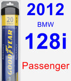 Passenger Wiper Blade for 2012 BMW 128i - Assurance