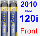 Front Wiper Blade Pack for 2010 BMW 120i - Assurance