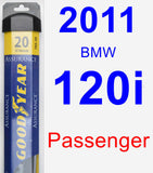 Passenger Wiper Blade for 2011 BMW 120i - Assurance