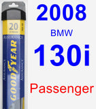 Passenger Wiper Blade for 2008 BMW 130i - Assurance