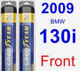 Front Wiper Blade Pack for 2009 BMW 130i - Assurance
