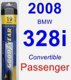 Passenger Wiper Blade for 2008 BMW 328i - Assurance