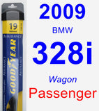 Passenger Wiper Blade for 2009 BMW 328i - Assurance