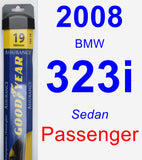 Passenger Wiper Blade for 2008 BMW 323i - Assurance