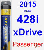 Passenger Wiper Blade for 2015 BMW 428i xDrive - Assurance