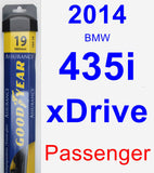 Passenger Wiper Blade for 2014 BMW 435i xDrive - Assurance