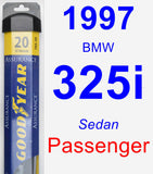 Passenger Wiper Blade for 1997 BMW 325i - Assurance