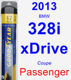 Passenger Wiper Blade for 2013 BMW 328i xDrive - Assurance