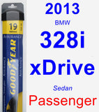 Passenger Wiper Blade for 2013 BMW 328i xDrive - Assurance