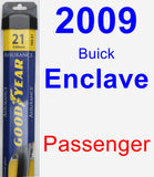 Passenger Wiper Blade for 2009 Buick Enclave - Assurance