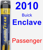 Passenger Wiper Blade for 2010 Buick Enclave - Assurance