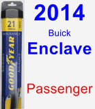 Passenger Wiper Blade for 2014 Buick Enclave - Assurance