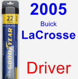 Driver Wiper Blade for 2005 Buick LaCrosse - Assurance