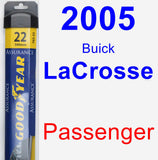 Passenger Wiper Blade for 2005 Buick LaCrosse - Assurance