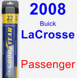 Passenger Wiper Blade for 2008 Buick LaCrosse - Assurance