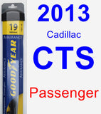 Passenger Wiper Blade for 2013 Cadillac CTS - Assurance