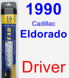 Driver Wiper Blade for 1990 Cadillac Eldorado - Assurance