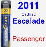 Passenger Wiper Blade for 2011 Cadillac Escalade - Assurance