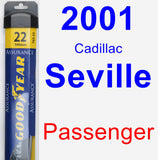 Passenger Wiper Blade for 2001 Cadillac Seville - Assurance