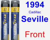 Front Wiper Blade Pack for 1994 Cadillac Seville - Assurance