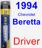 Driver Wiper Blade for 1994 Chevrolet Beretta - Assurance