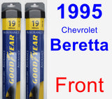 Front Wiper Blade Pack for 1995 Chevrolet Beretta - Assurance