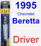 Driver Wiper Blade for 1995 Chevrolet Beretta - Assurance