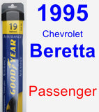 Passenger Wiper Blade for 1995 Chevrolet Beretta - Assurance
